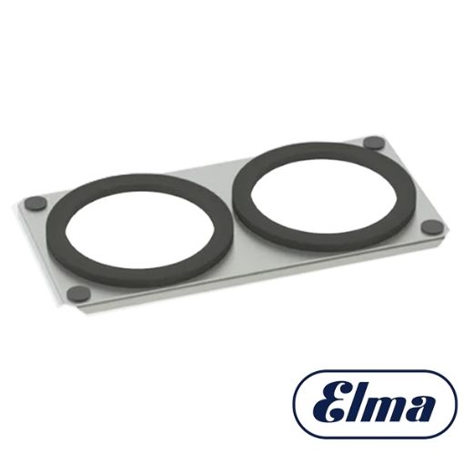 Imagen de Soporte para 2 vasos para lavadoras Elmasonic 10