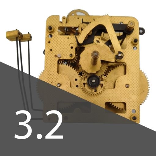 Imagen de 3.2 - PARED: Nivel avanzado de reloj de pared