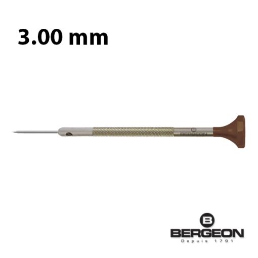 Imagen de Destornillador de precisión Bergeon de punta plana de 3.00 mm - 30081-300