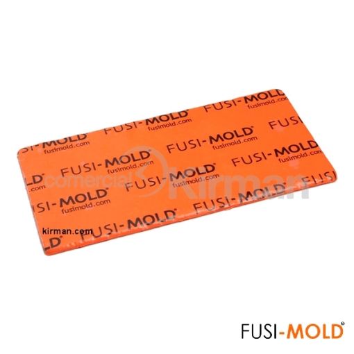 Silicona para microfusión Fusi-mold naranja Lámina de 1 kg