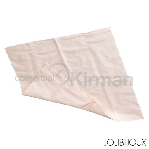 Gamuza para limpieza de plata Jolibijoux con medidas 150 x 180 mm