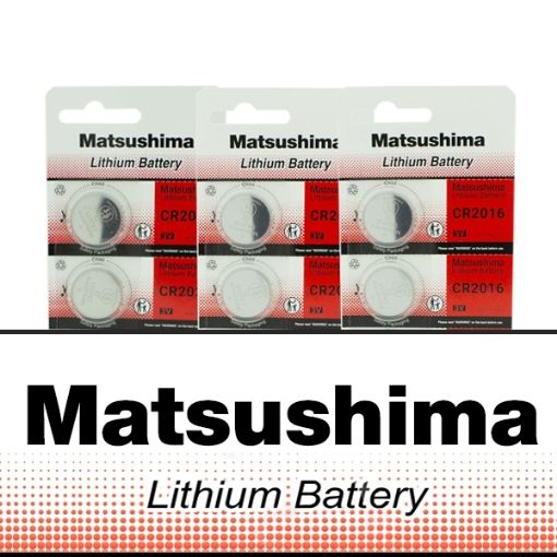 Batería de litio MATSUSHIMA CR 2016 