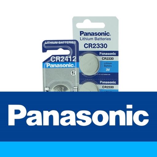 Baterías de litio Panasonic 