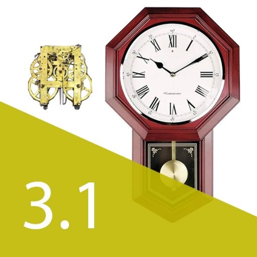 Imagen de 3.1 - PARED: Iniciación al reloj de pared