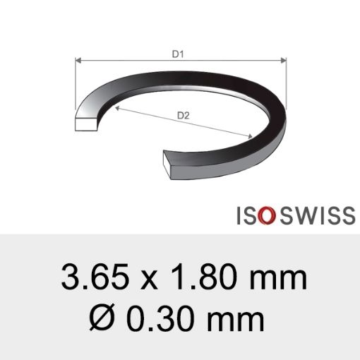 JUNTA PLANA 3.65 x 1.80 MM Ø 0.30 MM