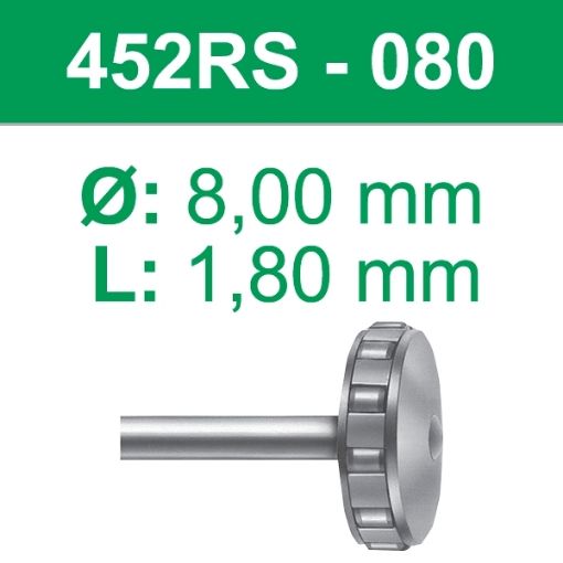 Imagen de FRESA RUEDA REMACHADORA BUSCH  (452RS) Ø:8.00 MM.