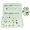 Imagen de SURTIDO 10 CORONAS ROSCA 90 (Ø3.50-Ø7.00mm)  ACERO MADE IN ITALY