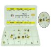 Imagen de SURTIDO 10 CORONAS ROSCA 90 (Ø3.50-Ø7.00mm)  CHAPADAS MADE IN ITALY