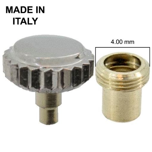 Imagen de CORONA ROSCADA TUBO ACERO R90 Ø6.30mm (T Ø4.00mm x 2.50mm)