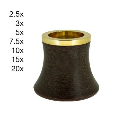 LUPA CLÁSICA ESTÁNDAR DE MADERA