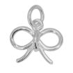 Imagen de COLGANTE LAZO LISO 10x10 MM PLATA 925