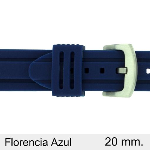 Imagen de Florencia de color azul de 20 mm