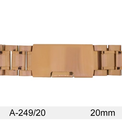 Imagen de Armi Premium en oro rosa con terminal recto de 20 mm y longitud de 180 mm